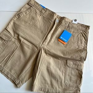 Tan Columbia modern classic shorts
